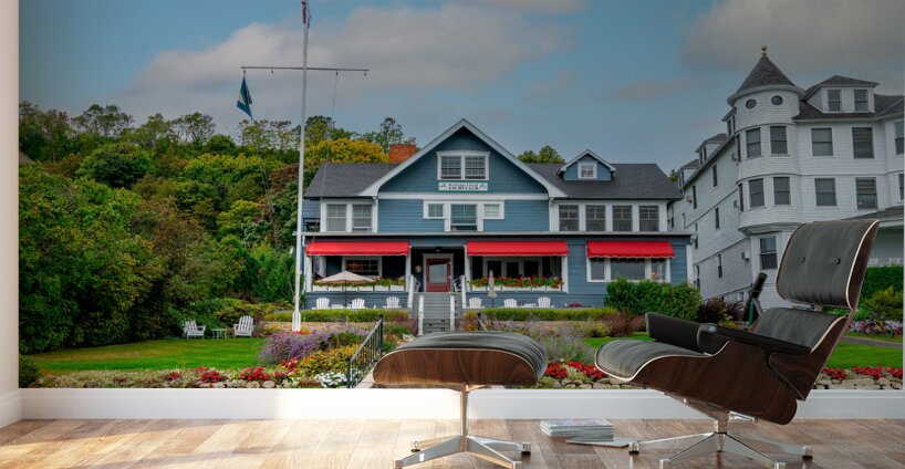 The Mackinac Island Yacht Club Wall Murals