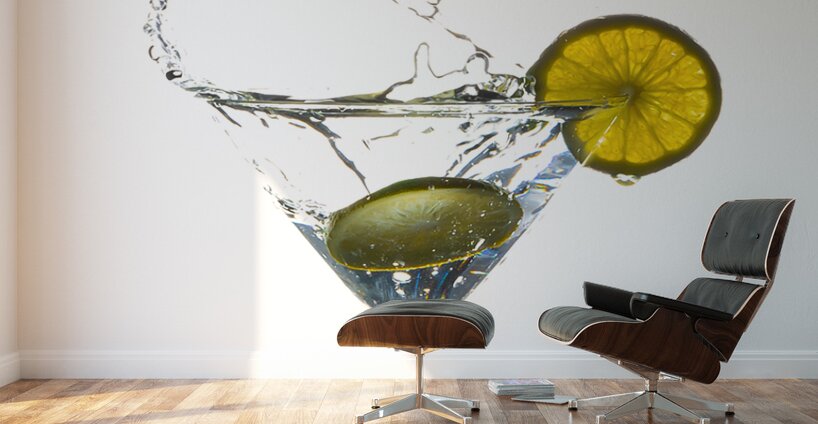 Martini and Limes Wall Murals