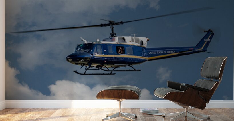 US Air Force Bell UH-1N of the 316th Operations Group Wall Murals