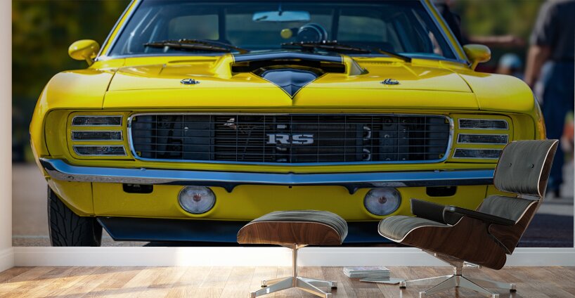 1969 Chevrolet Camaro RS Wall Murals