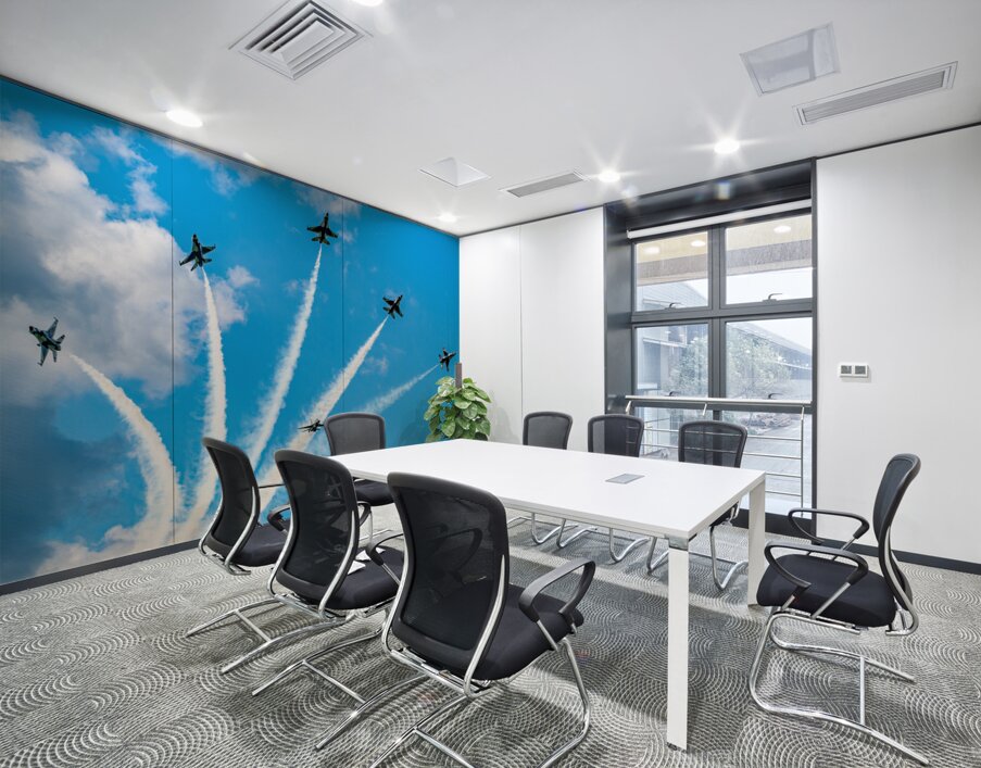 USAF Thunderbirds - Delta Break Wall Printing