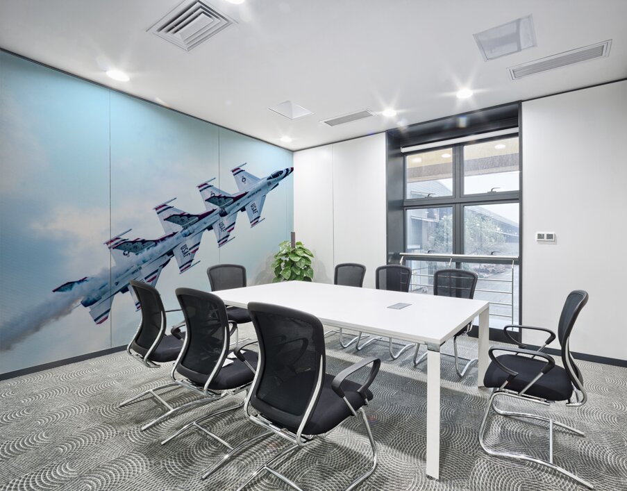 USAF Thunderbirds - Echelon in Review Wall Printing