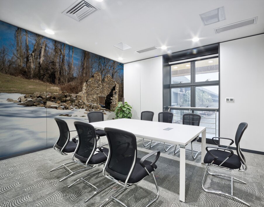 Ruins of Warwick Iron Furnace Wall Printing