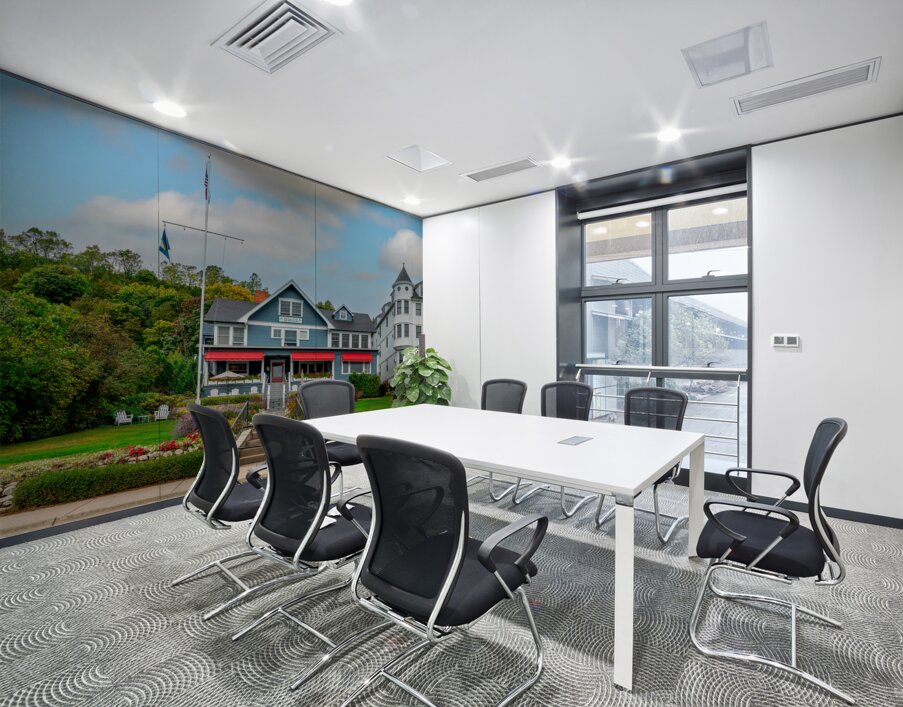 The Mackinac Island Yacht Club Wall Printing