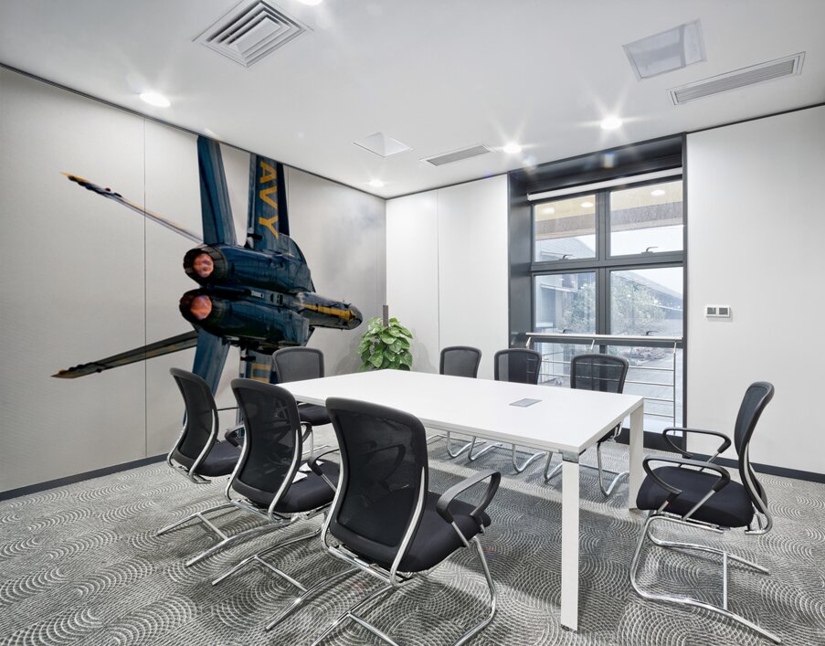 US Navy F-18 Super Hornet - Blue Angels Wall Printing