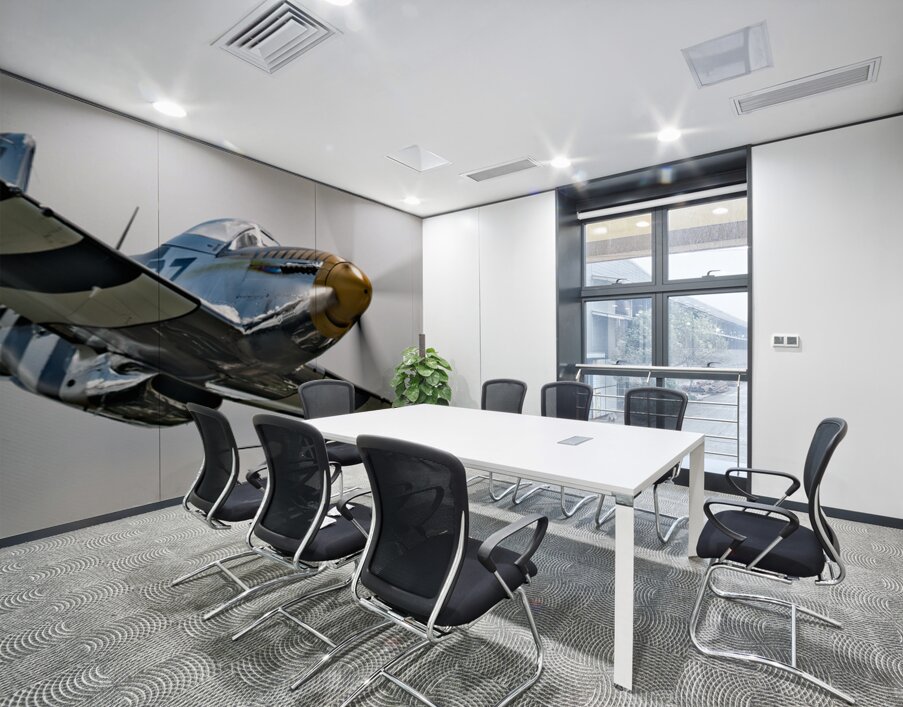 P-51 Mustang - Bald Eagle - Speed and Power Wall Printing