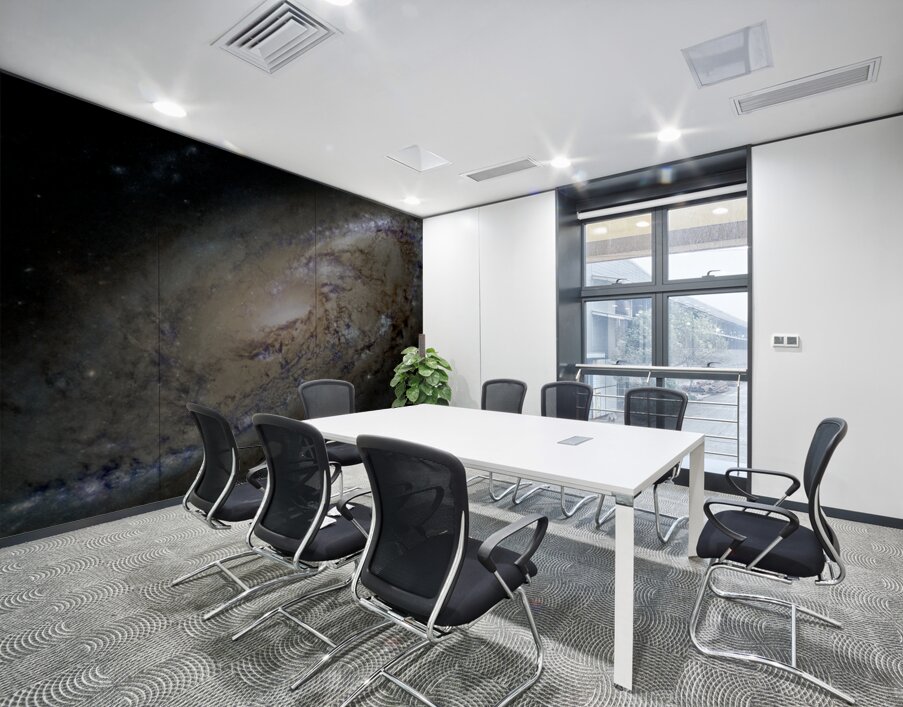M106 - Spiral Galaxy Wall Printing