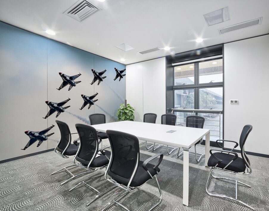 USAF Thunderbirds   Delta Formation Wall Printing