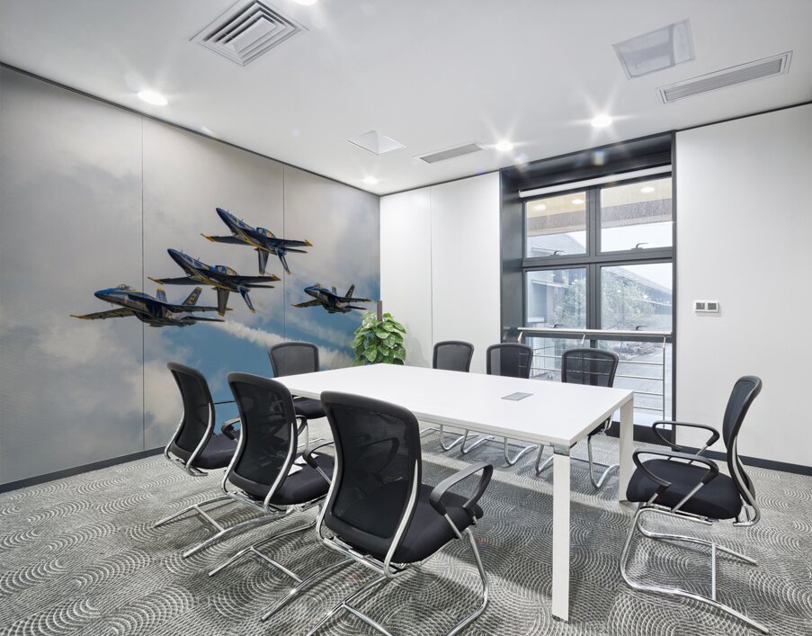 US Navy Blue Angels - Double Farvel Formation Wall Printing