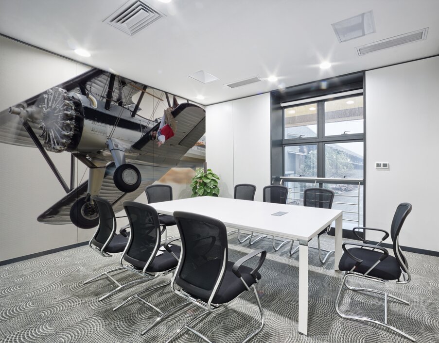 Flying Circus Wall Printing