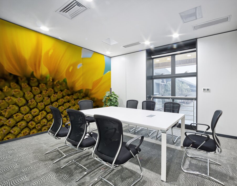 SunFlower Close Up Wall Printing