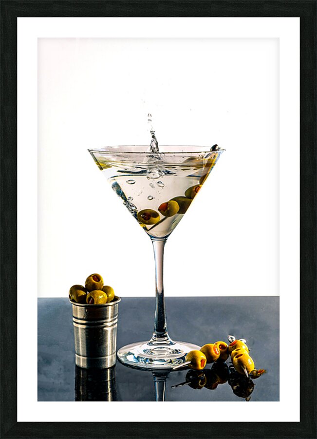 Dirty Martini Picture Frame print