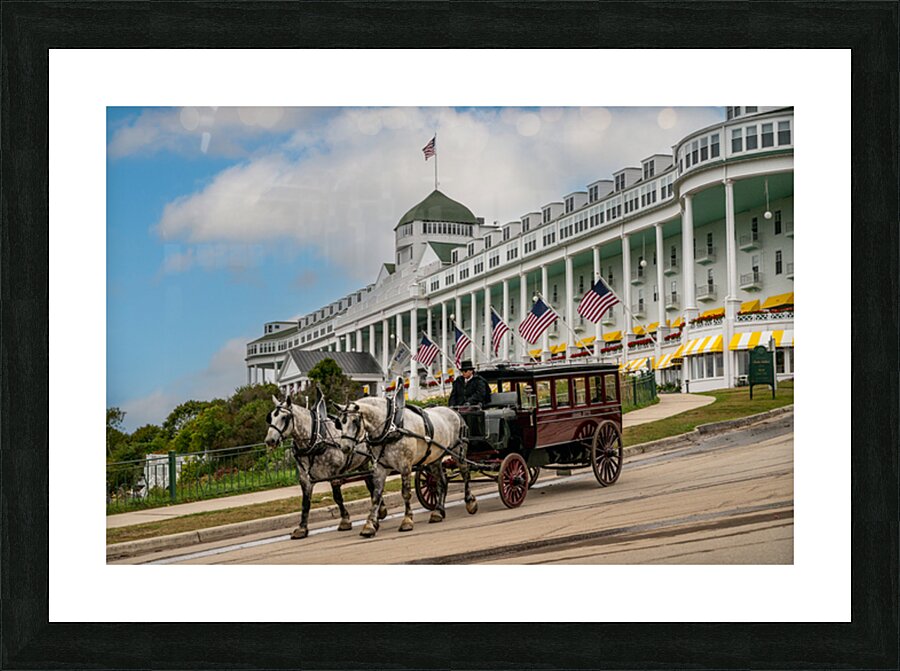 The Grand Hotel  Picture Frame print