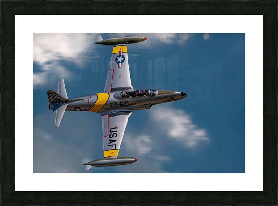 Lockheed T-33 Ace Maker Picture Frame print