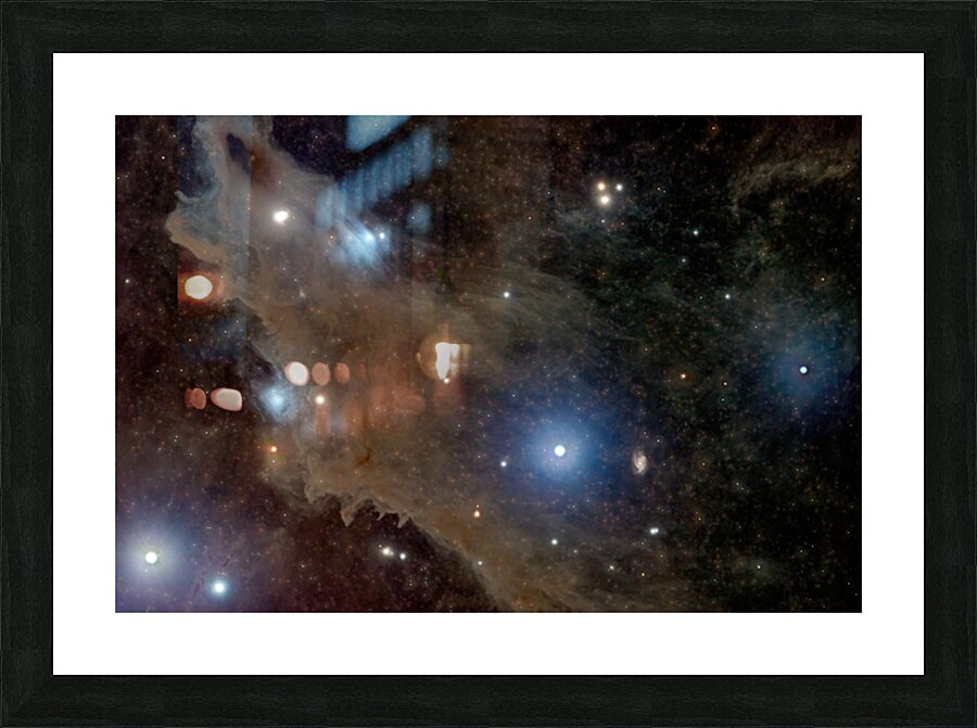 LDN 1235: The Shark Nebula Picture Frame print