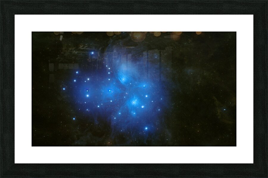 M45 Pleiades Seven Sisters  Picture Frame print