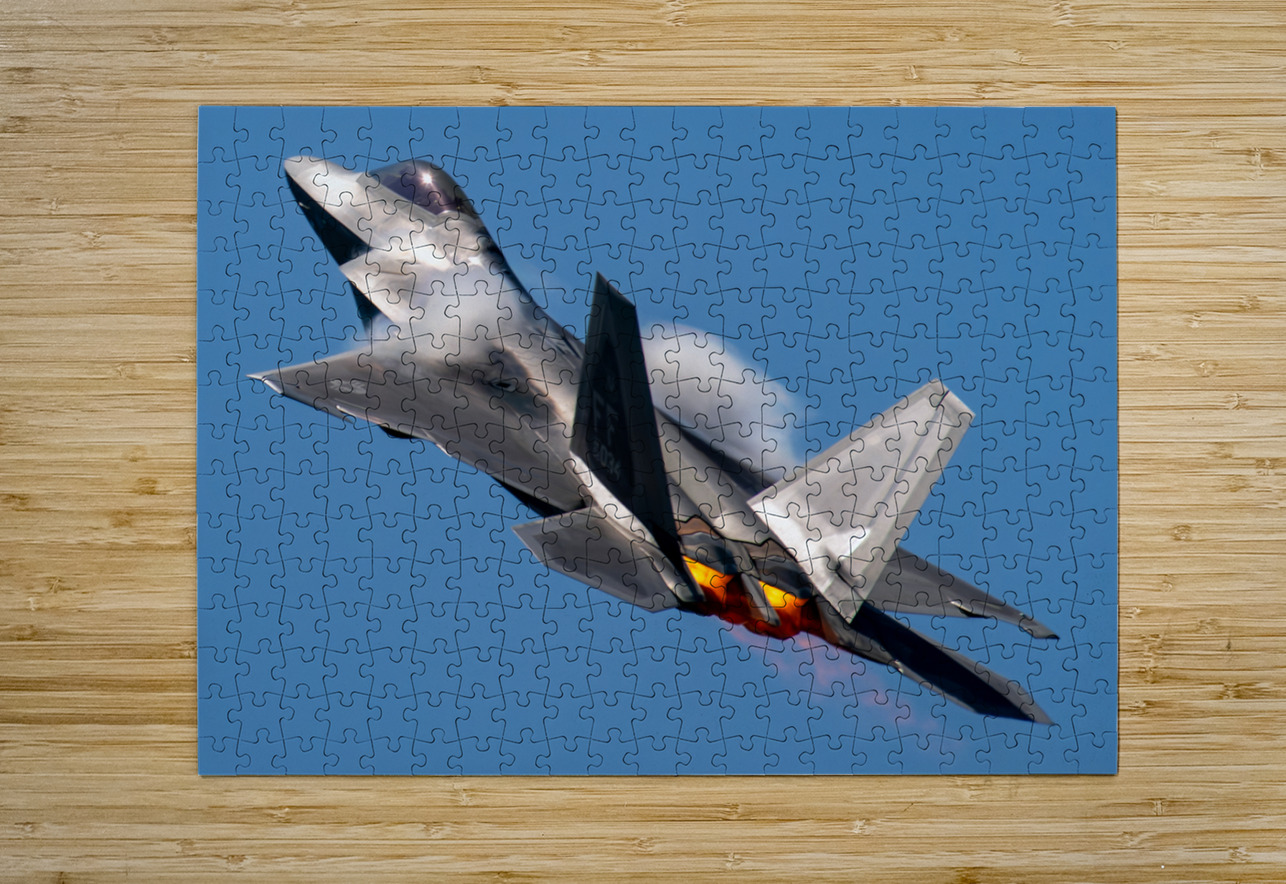 Lockheed-Martin USAF F-22 Raptor Pisarek Photography Puzzle printing