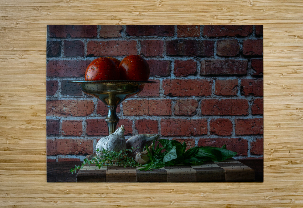 Tomatoes by a Window Pisarek Photography Puzzle printing