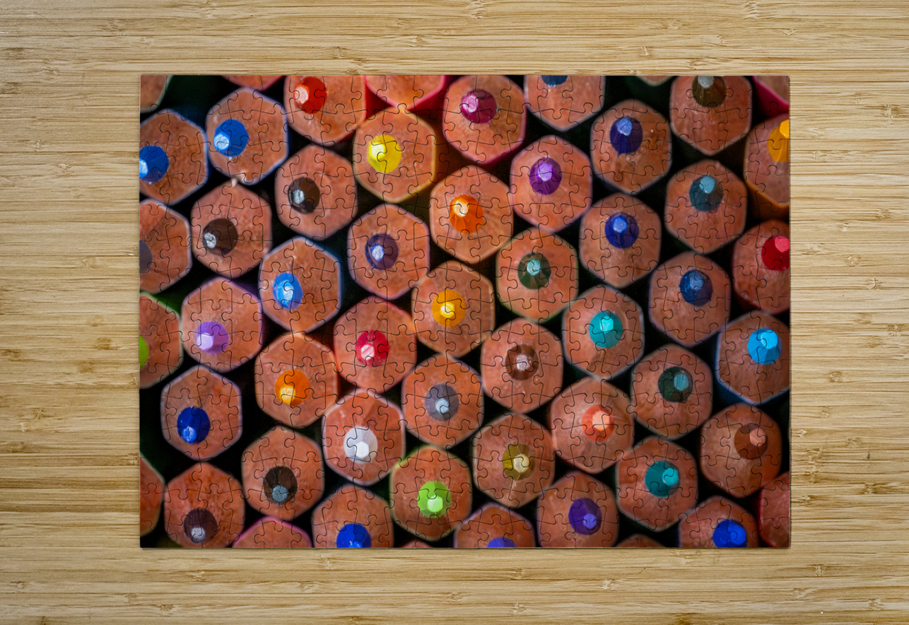 Color Pencils Pisarek Photography Puzzle printing