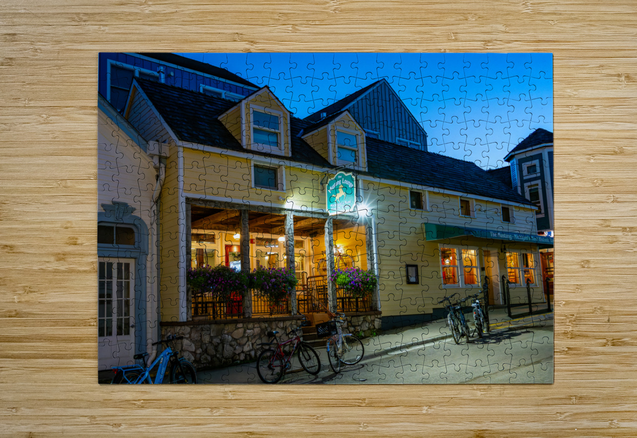 The Mustang Lounge Pisarek Photography Puzzle printing