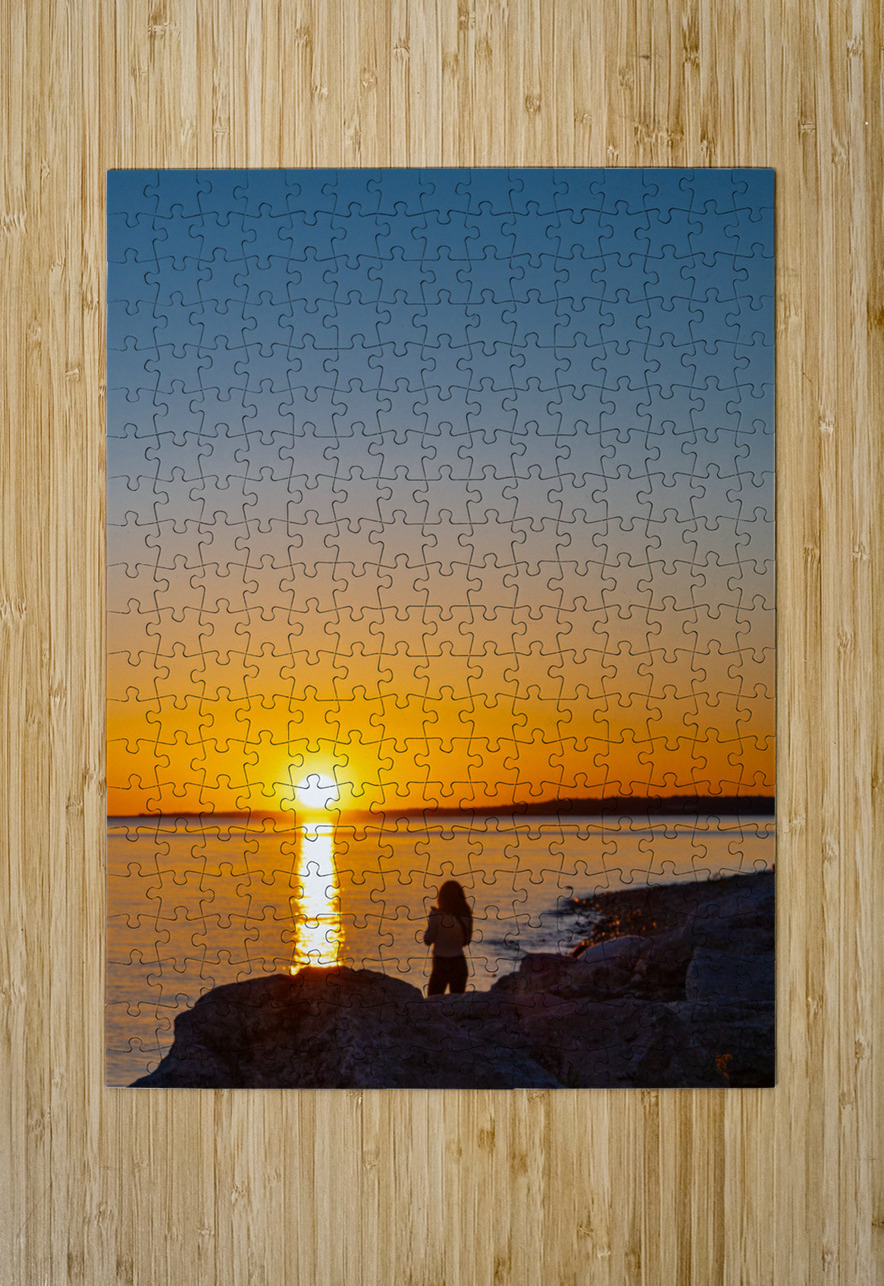 Sunset and Solitude Pisarek Photography Puzzle printing