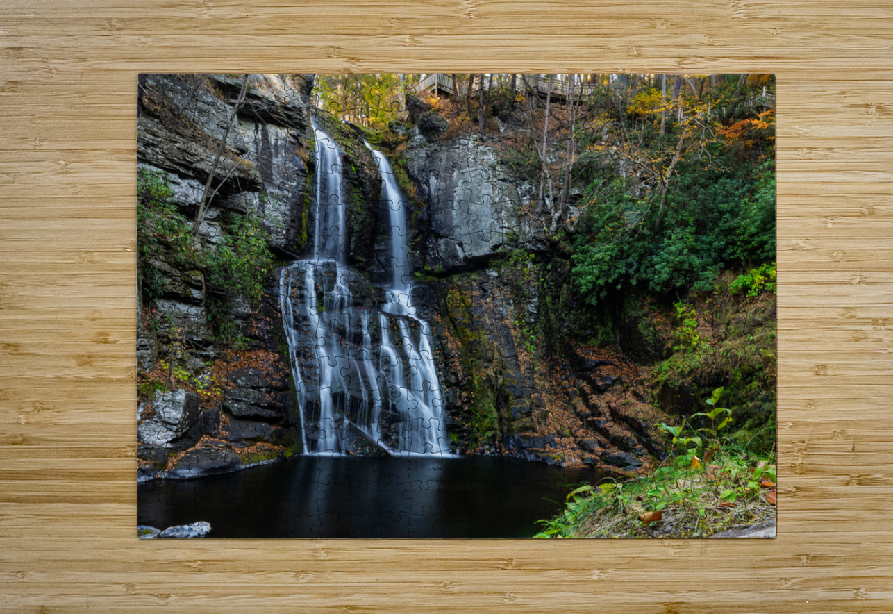 Bushkill Falls Pisarek Photography Puzzle printing