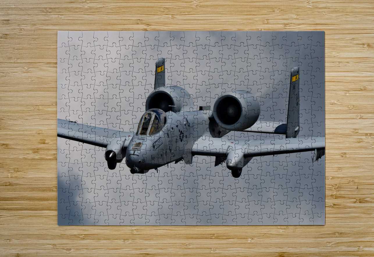 Fairchild Republic A-10 Warthog Pisarek Photography Puzzle printing
