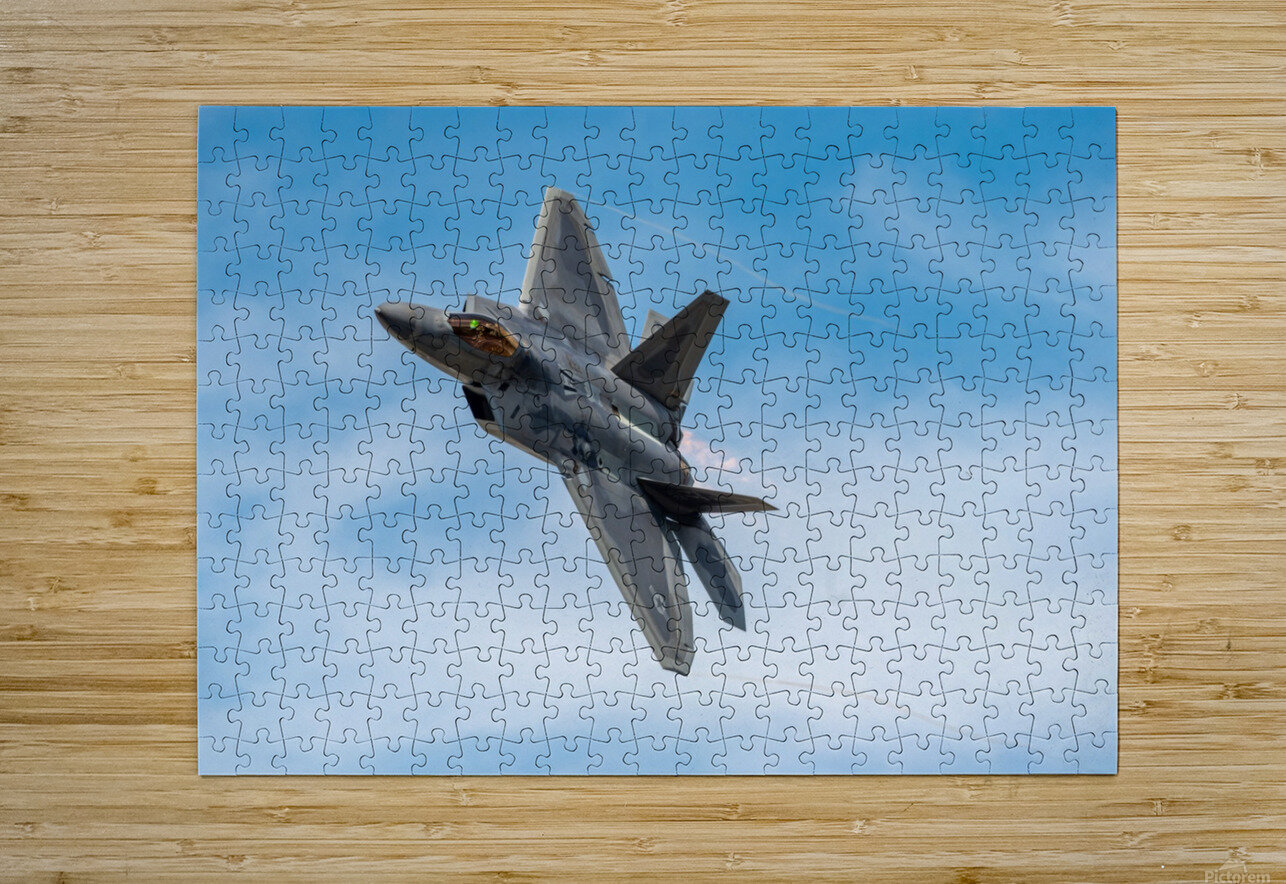 Lockheed Martin F-22 Raptor Pisarek Photography Puzzle printing