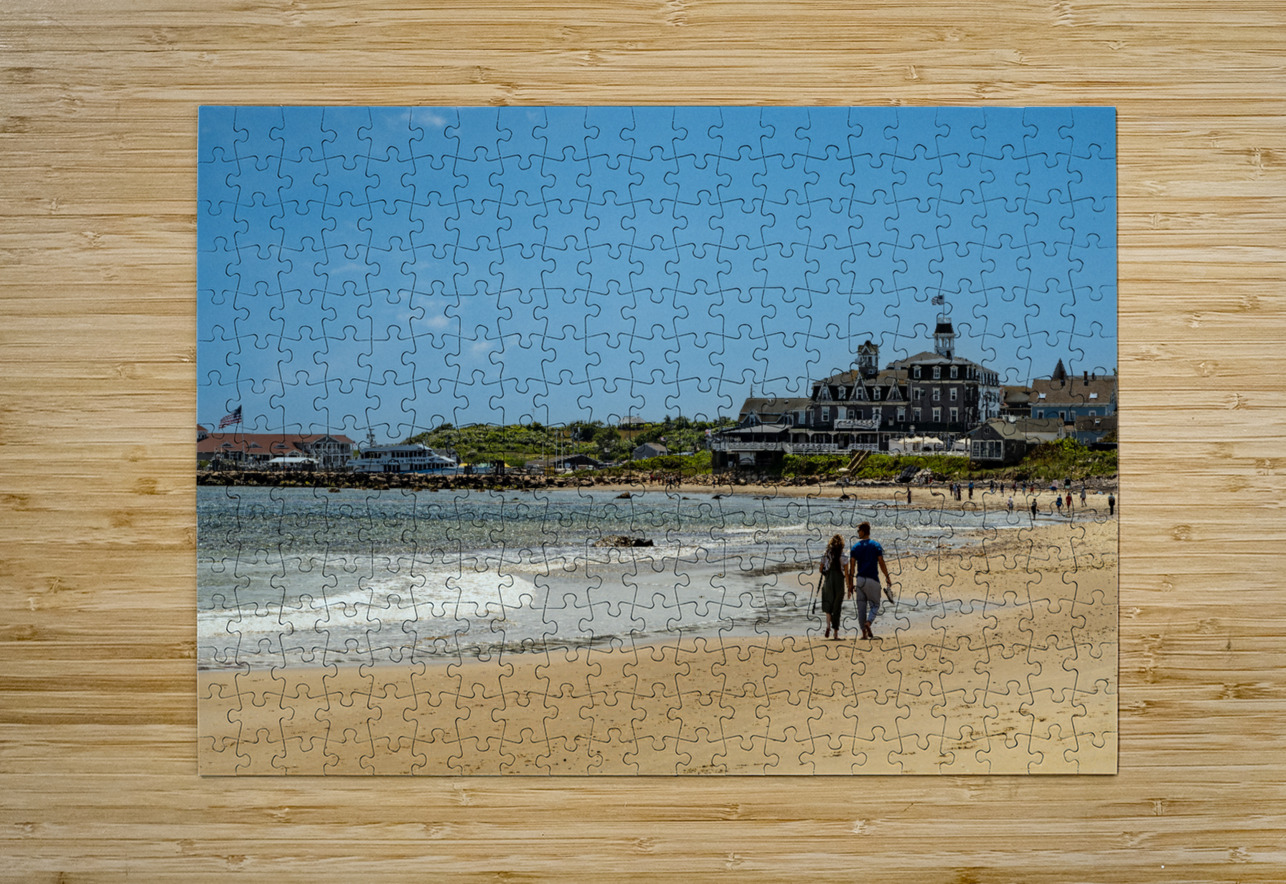 A Walk on the Beach  Pisarek Photography Puzzle printing