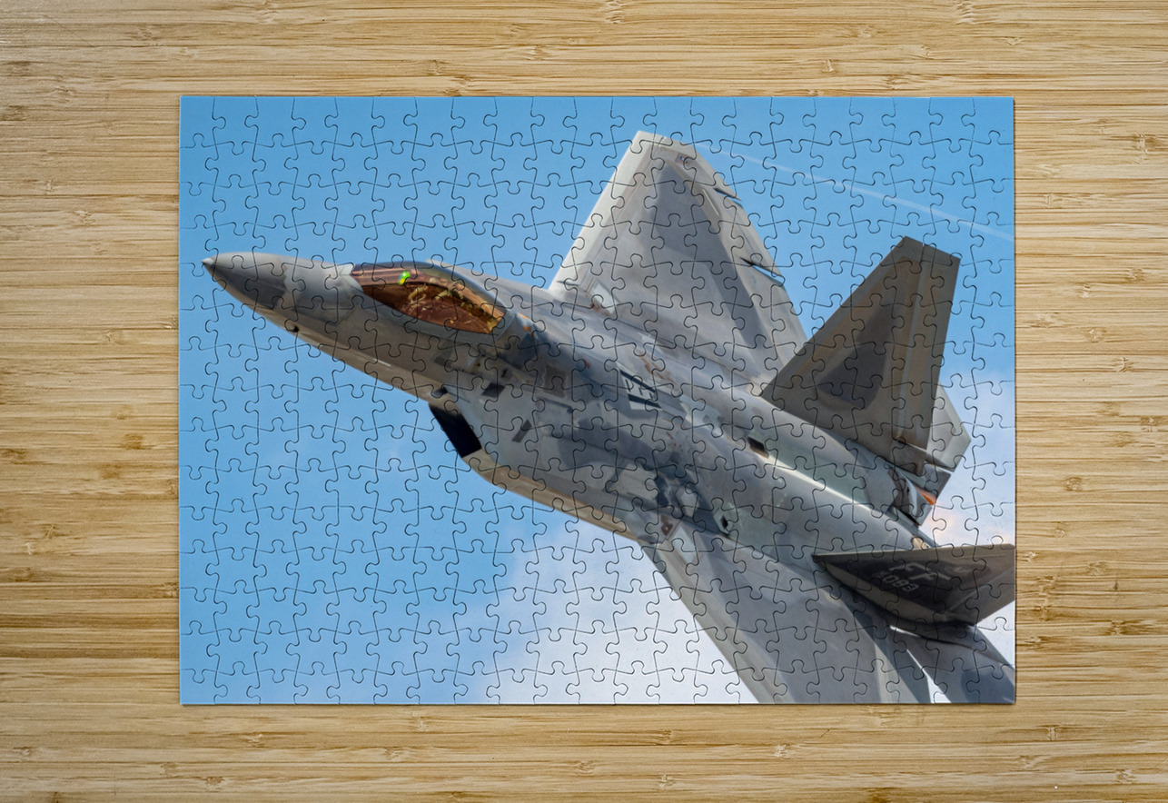 Lockheed Martin F-22  Pisarek Photography Puzzle printing