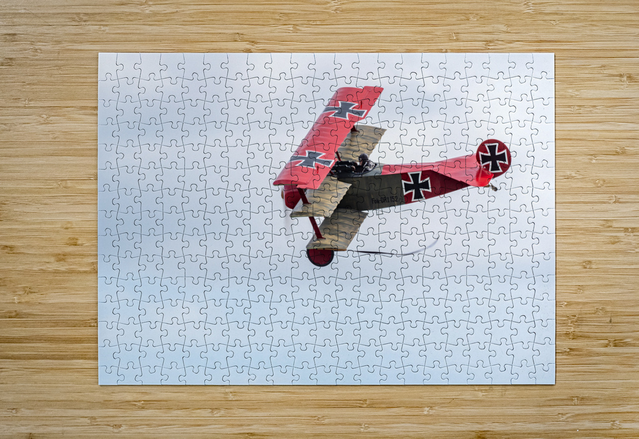 Fokker Dr.1 Triplane Pisarek Photography Puzzle printing