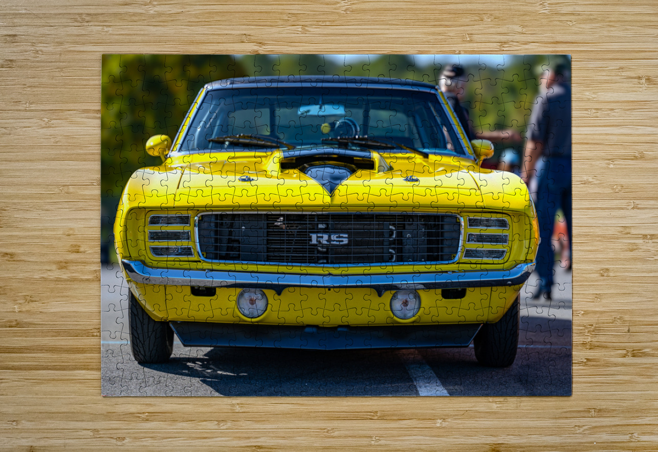 1969 Chevrolet Camaro RS Pisarek Photography Puzzle printing