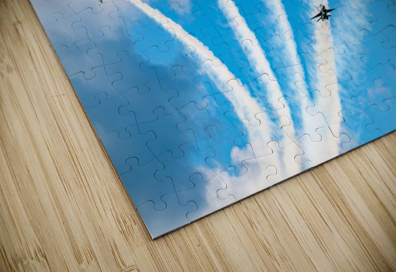 USAF Thunderbirds - Delta Break Pisarek Photography Puzzle