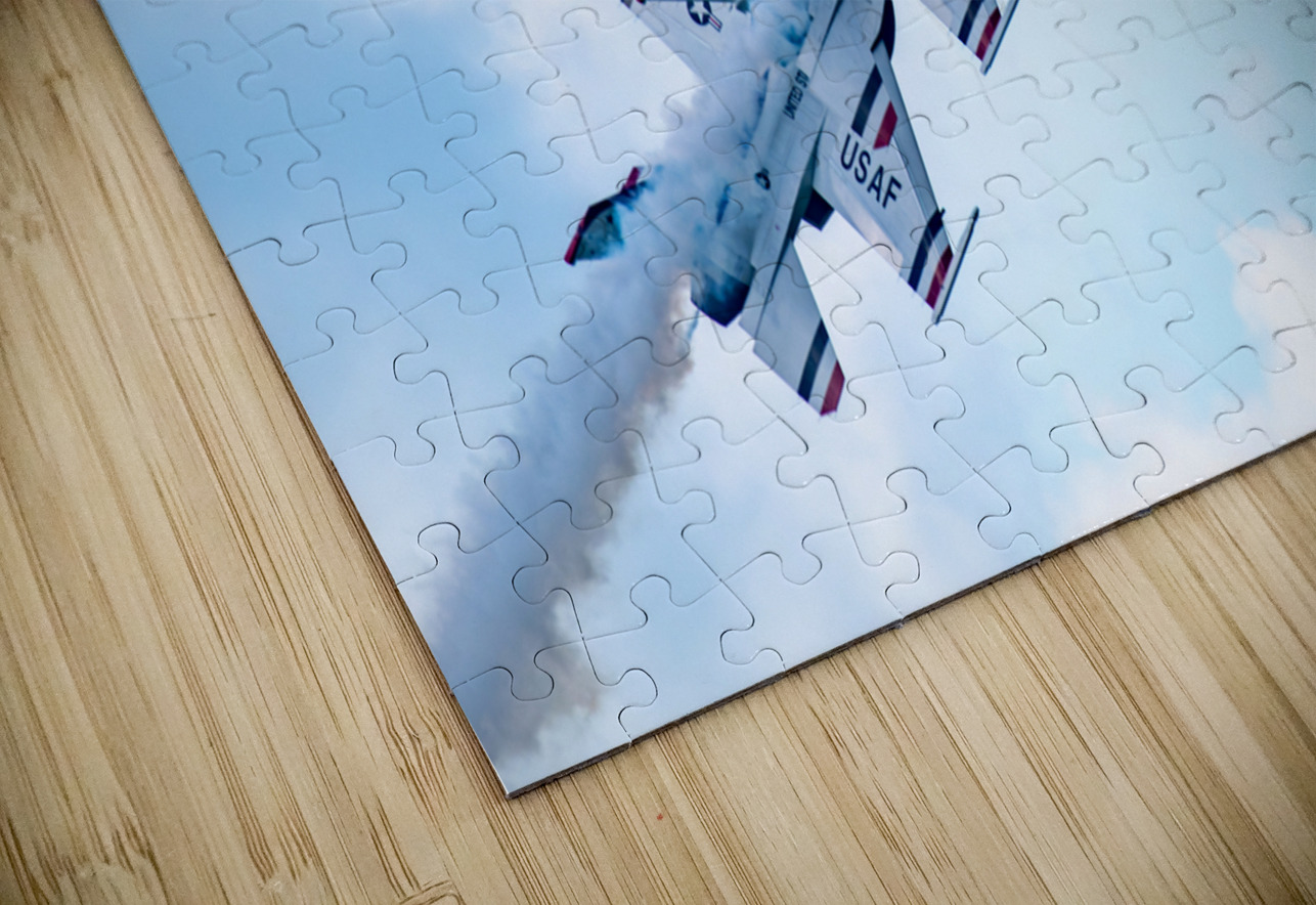 USAF Thunderbirds - Echelon in Review Pisarek Photography Puzzle