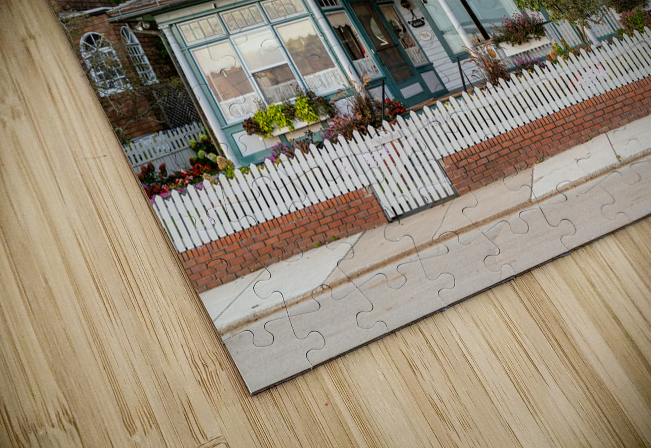 Beautiful Victorian Home on Mackinac Island Pisarek Photography Puzzle