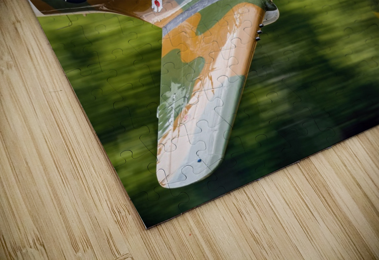 Curtiss P-40 WarHawk High Speed Pass Pisarek Photography Puzzle