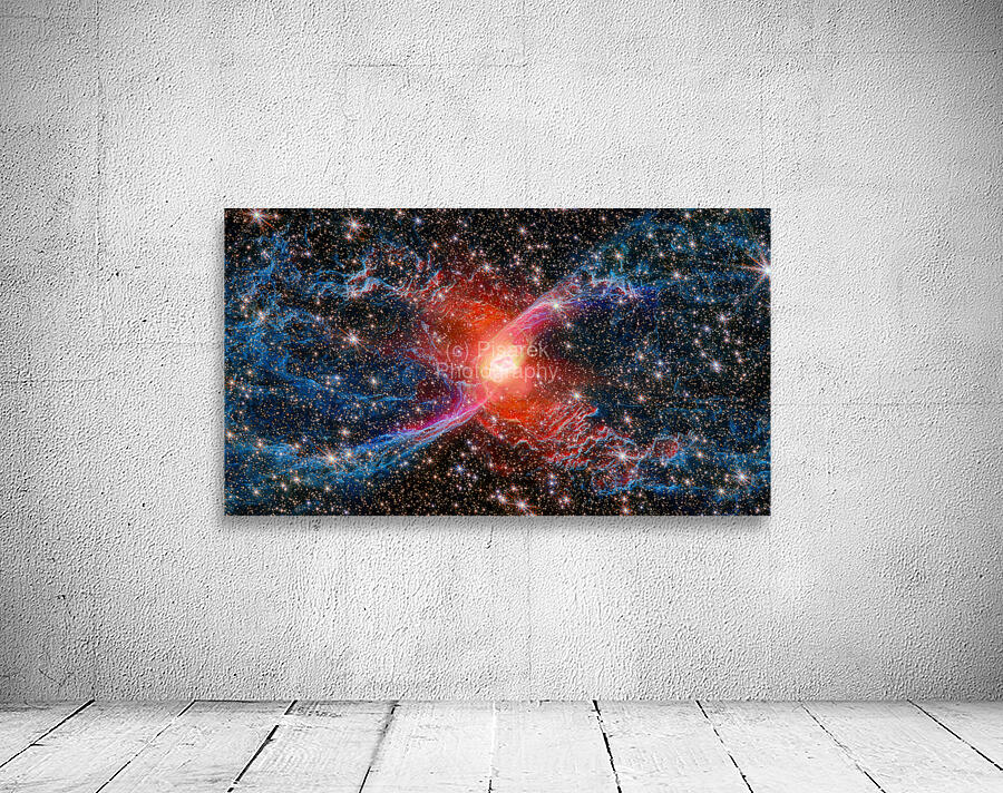 Red Spider Nebula – Infrared Revelations of a Dying Stars Final Symphony Wall Preview