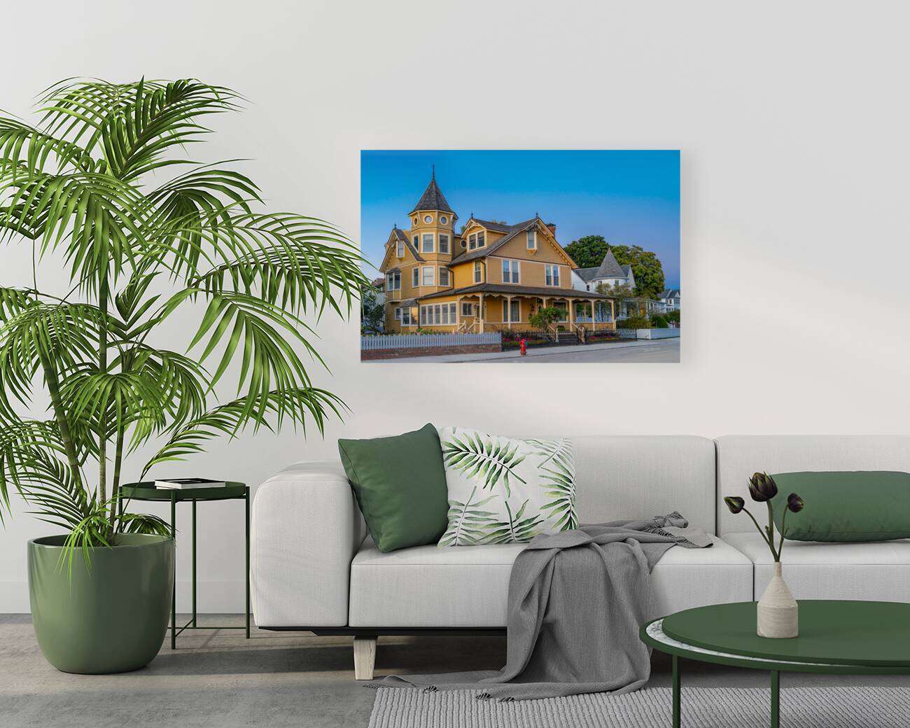 A Beautiful Home on Mackinac Island Reproduction