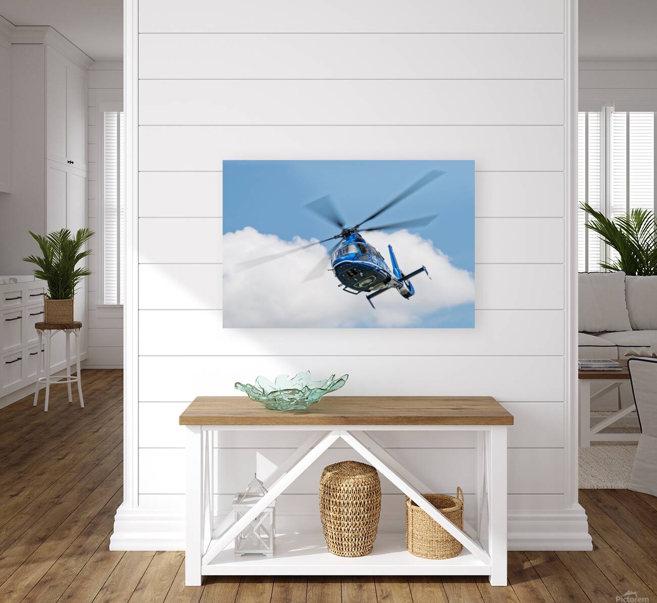 Airbus EC 155B1 of Penn State Healths Life Lion Medevac Fleet Reproduction