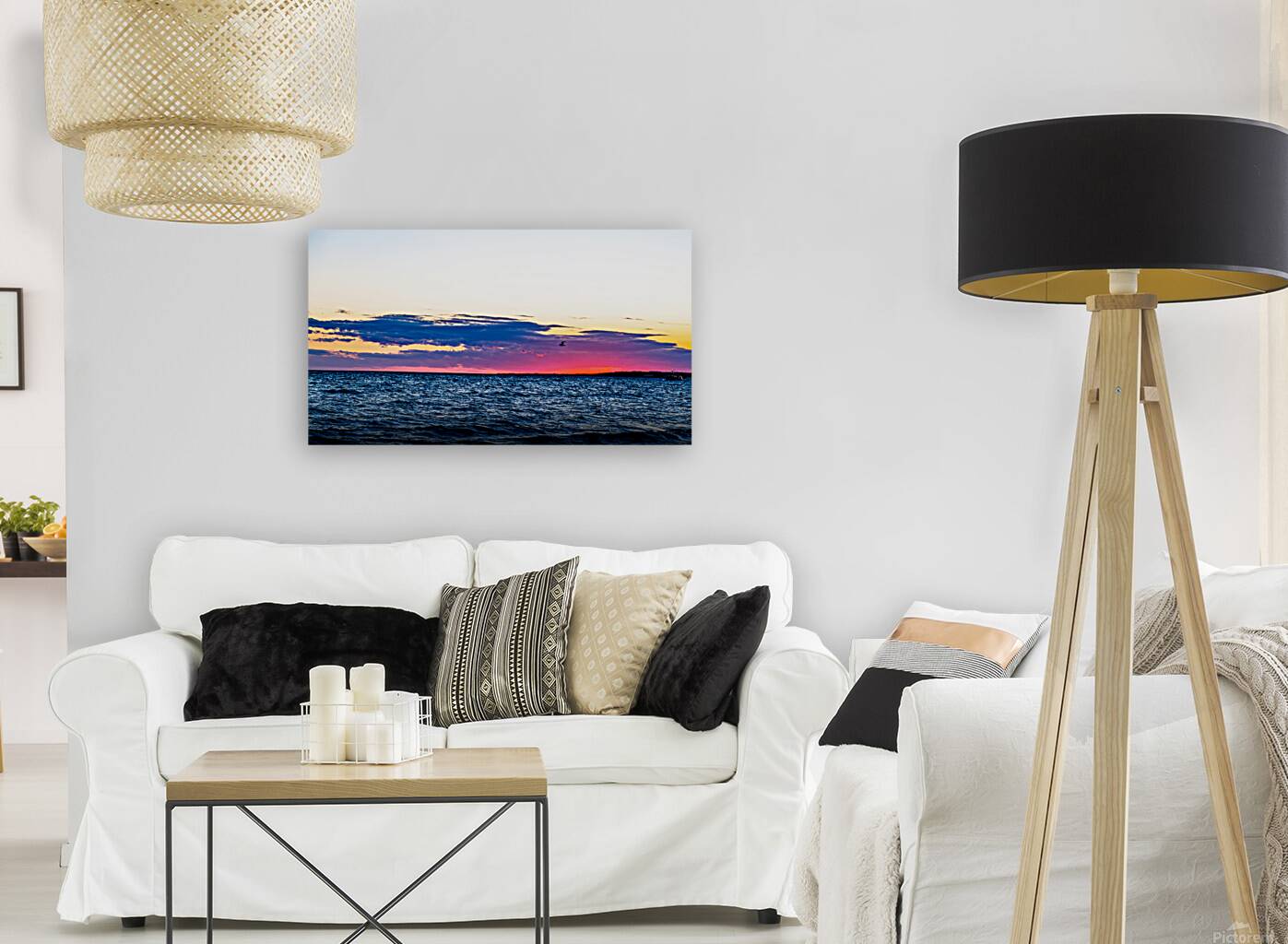 Sunset on Mackinac Island Reproduction