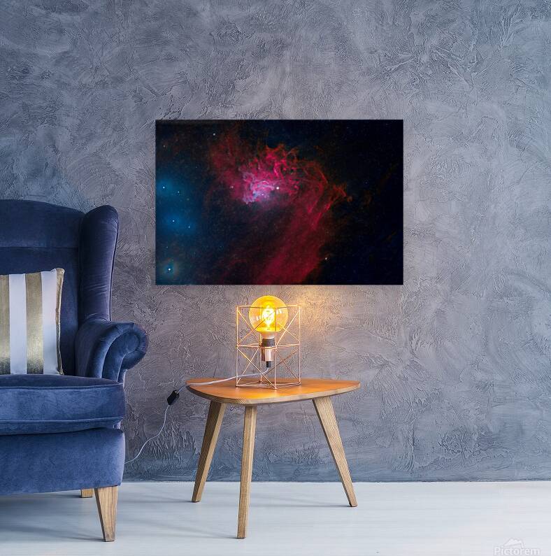 IC 405: The Flaming Star Nebula Reproduction