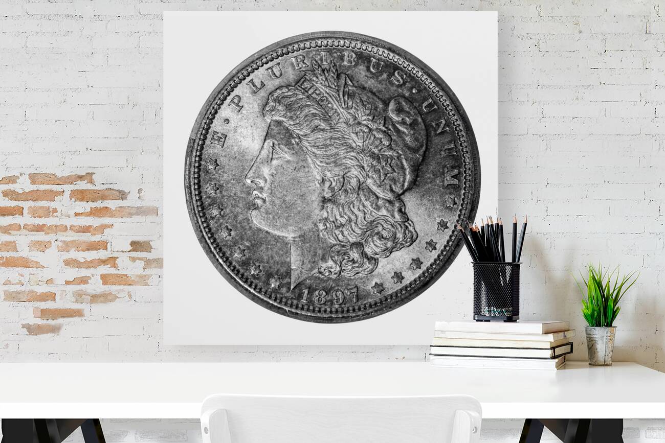 1897 Morgan Silver Dollar Reproduction