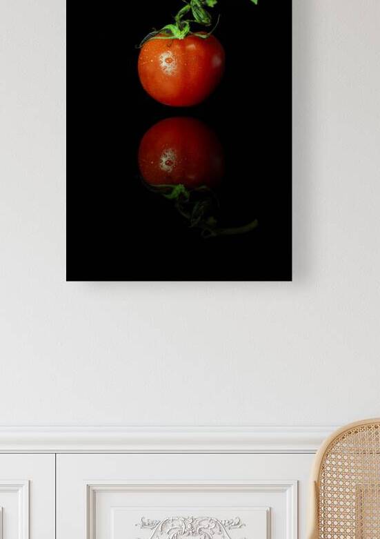Tomato and Reflection by Pisarek Photography