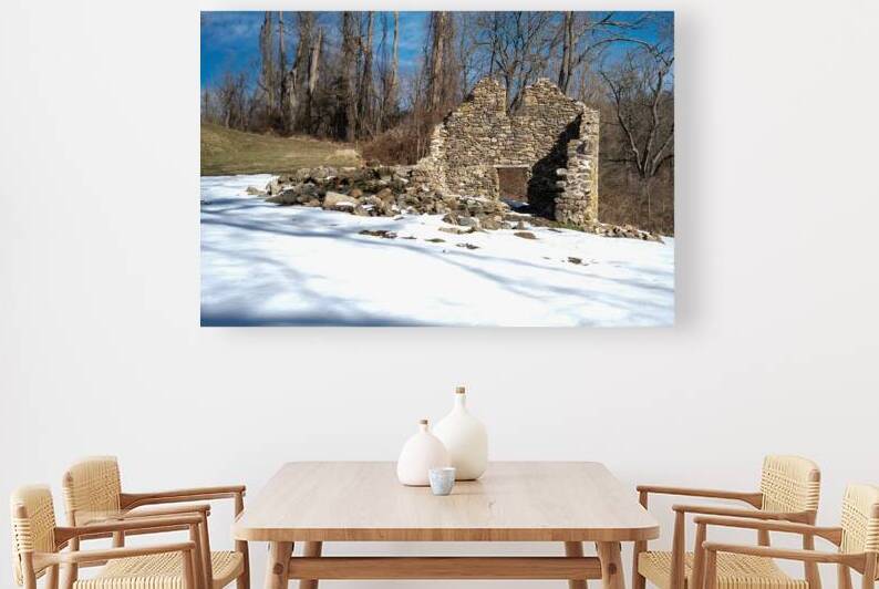 Ruins of Warwick Iron Furnace by Pisarek Photography