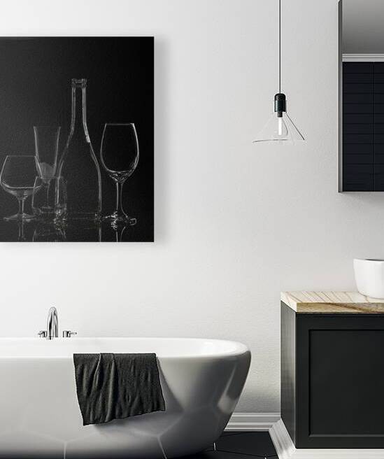 Wine and Glasses by Pisarek Photography