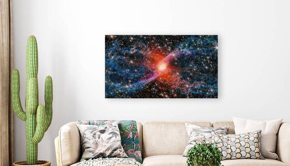 Red Spider Nebula – Infrared Revelations of a Dying Stars Final Symphony by Pisarek Photography