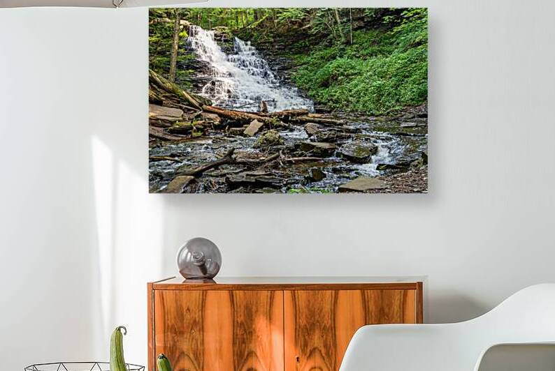 Waterfall in the Deep Forest by Pisarek Photography